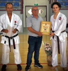 מועדון הקראטה עוספיה נפרד מחסן דבור