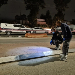 3 קטינים נמצאו ירויים ברחוב ברהט