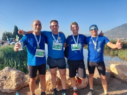 איאד אקטיש הישג מרתוני במרוץ העגור