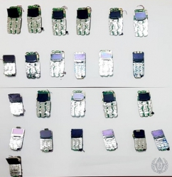 הניסיון הגדול ביותר של החדרת פלאפונים לכלא בגופו של עצור בודד