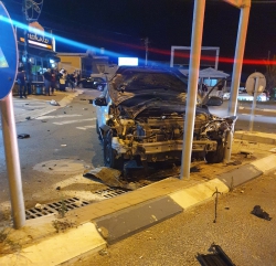 מטען חבלה הופעל ברכב של תושב עוספיה