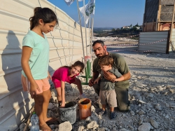 הונחה אבן פינה להרחבת מושב עין העמק