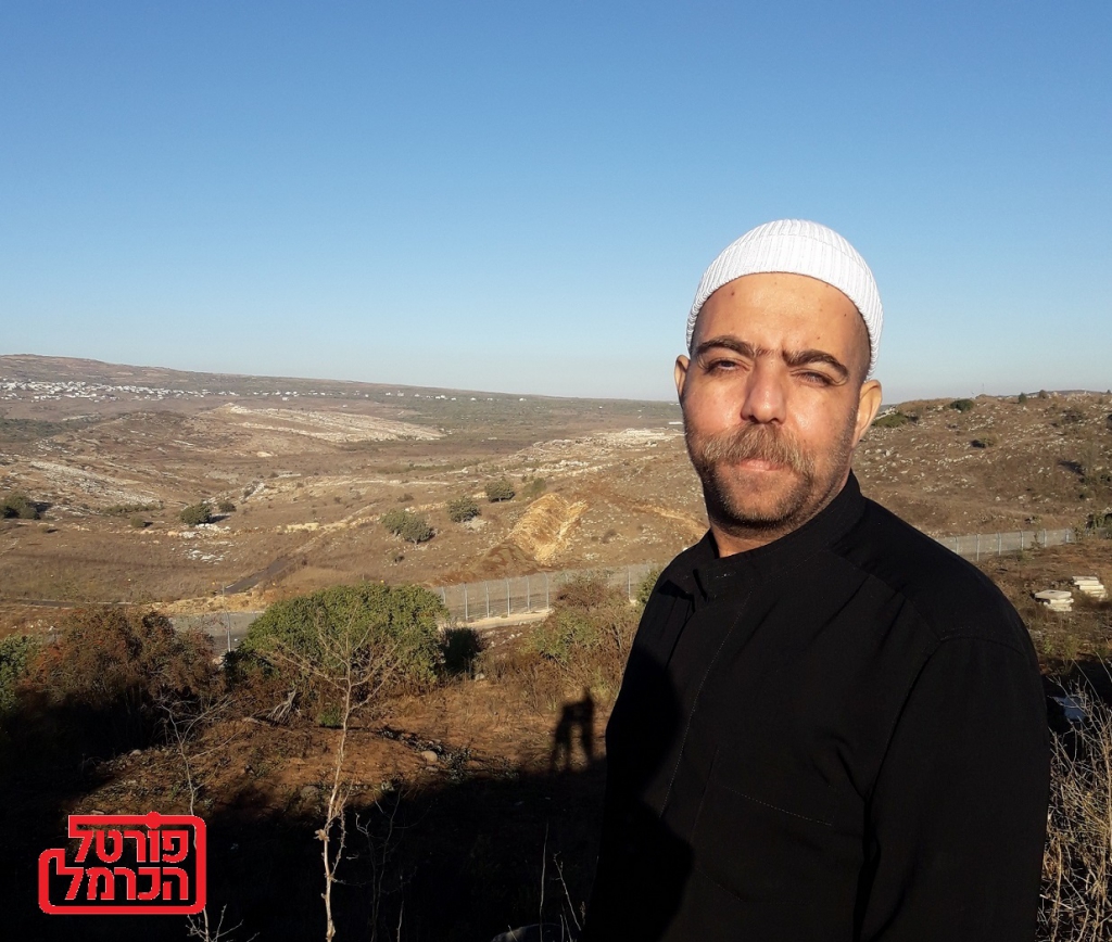 שיח יונס מריח בגבול ישראל-סוריה
