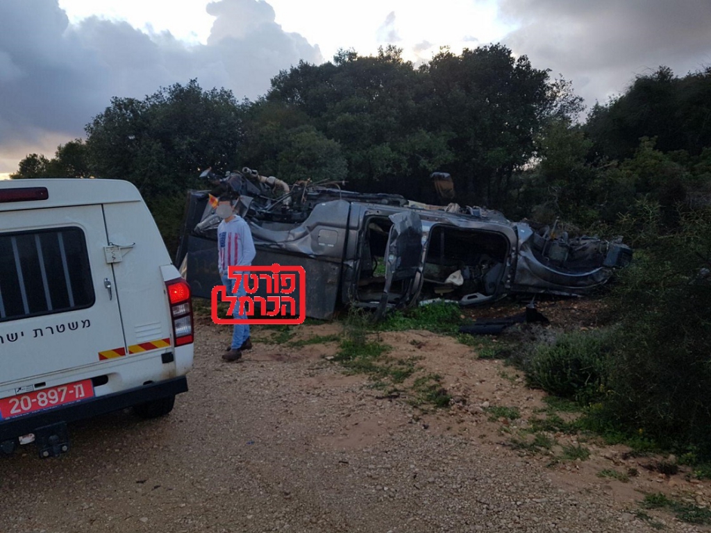 מי השאיר רכב צבאי הפוך באלבחשה?