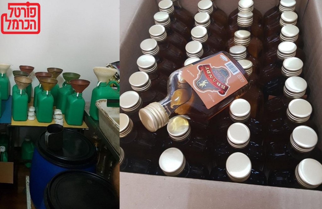 אלכוהול מזויף בחנויות