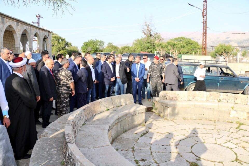 אלחרירי ראש ממשלת לבנון מבקר בחילואת אלביאדא