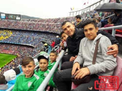 ילדי מכבי עוספיה בברצלונה