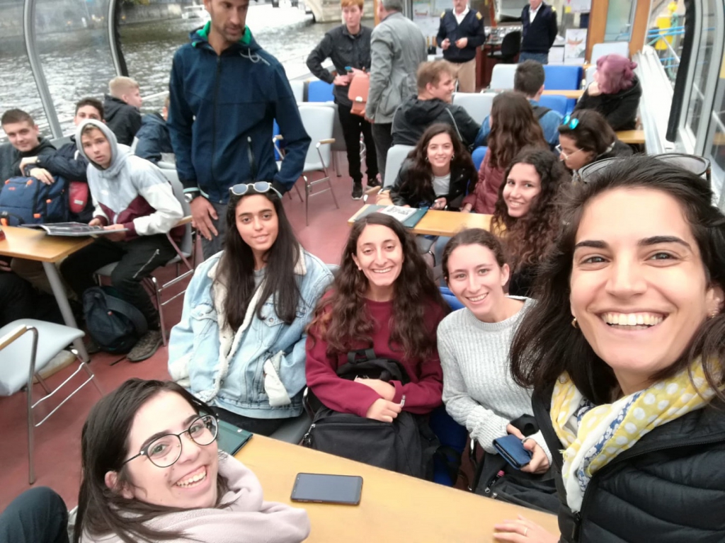 תלמידי מגמת מחשבת ישראל של תיכון מגידו מבקרים בגרמניה