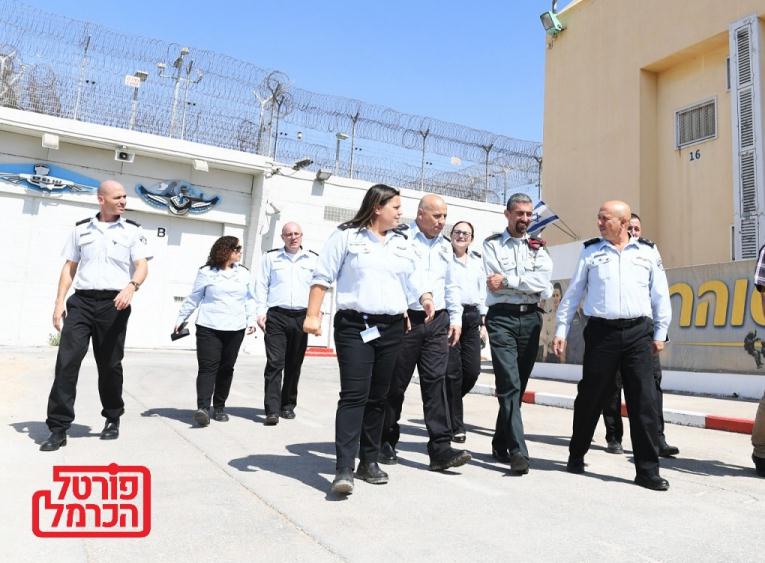 תא"ל עלאא אבו רוקן ביקר בשירות בתי הסוהר