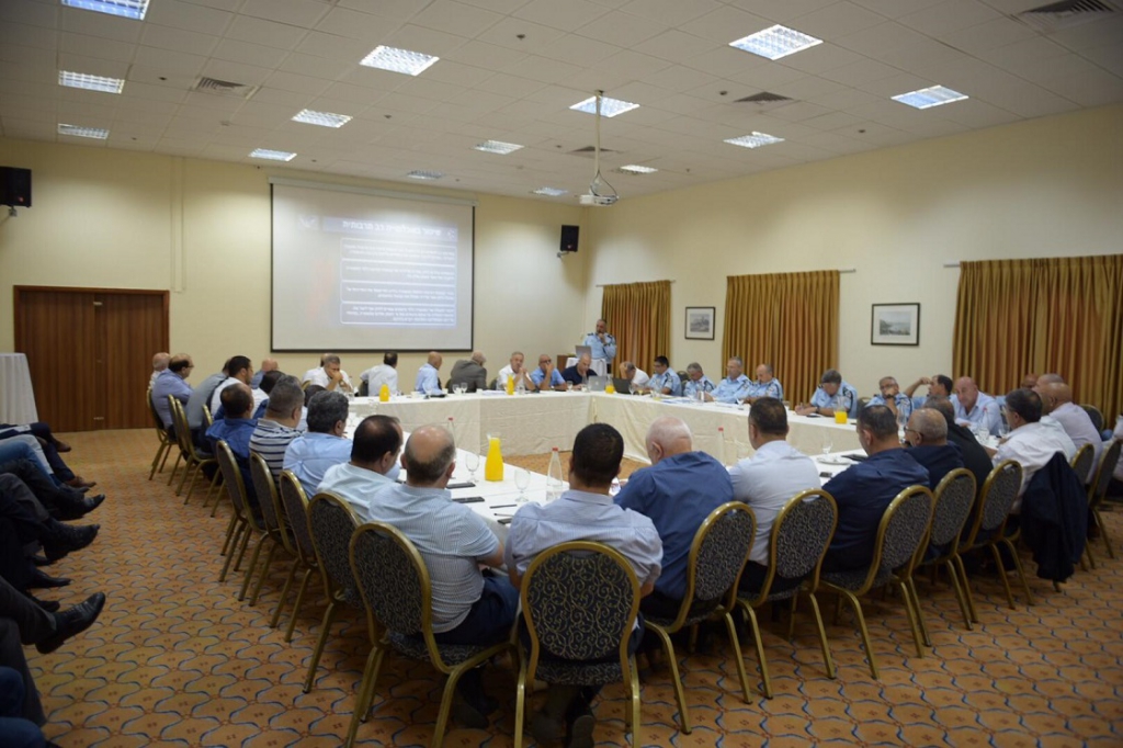 מפגש משותף לבכירי המשטרה וראשי הרשויות בחברה הערבית