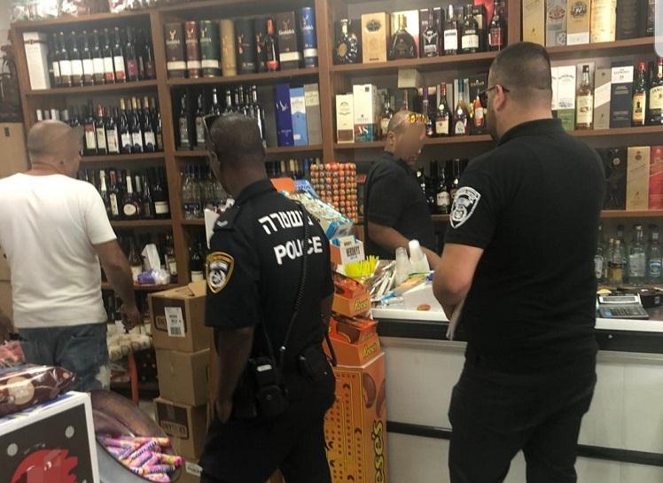 המשטרה קיימה מבצע אכיפה משולב כנגד בתי עסק בחיפה