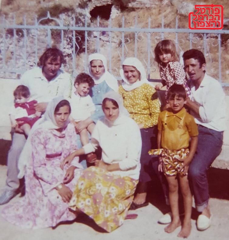 משפחת חלבי בנביא שועיב בסוף שנות השבעים