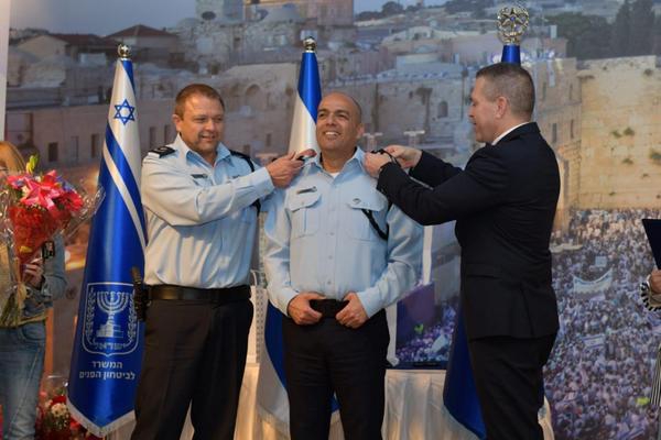 הענקת דרגות ומינויים לקצינים בכירים במשטרת ישראל