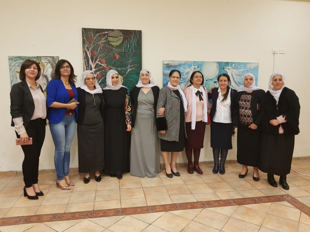 افتتاح أسبوع المرأة المركز الثقافي دالية الكرمل