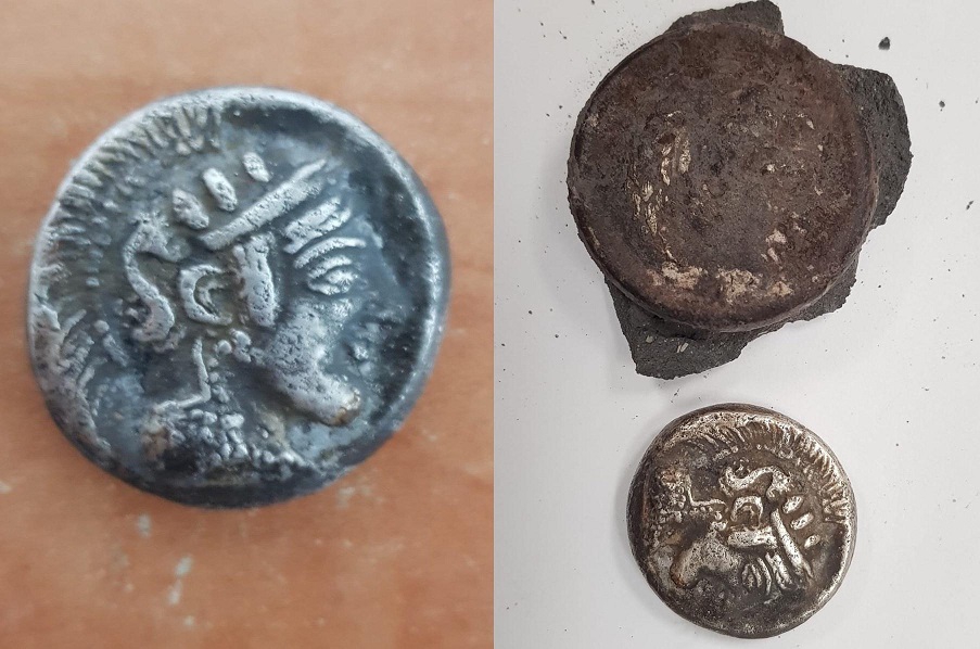 סוכלה הברחת מטבעות מתקופת אלכסנדר מוקדון