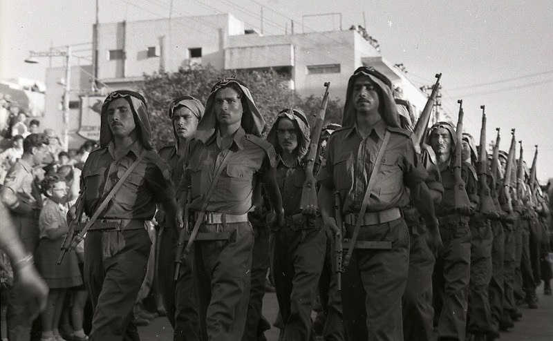 חיילם דרוזים ביום העצמאות ב1949