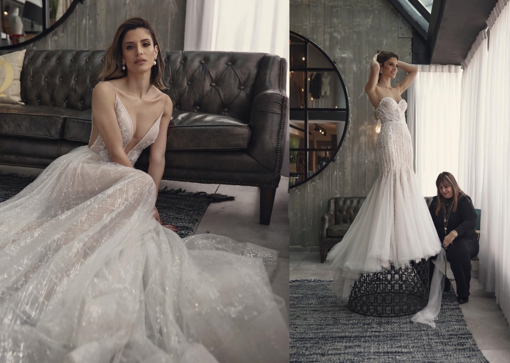 נוי בר בשמלת כלה חזרה לשגרה