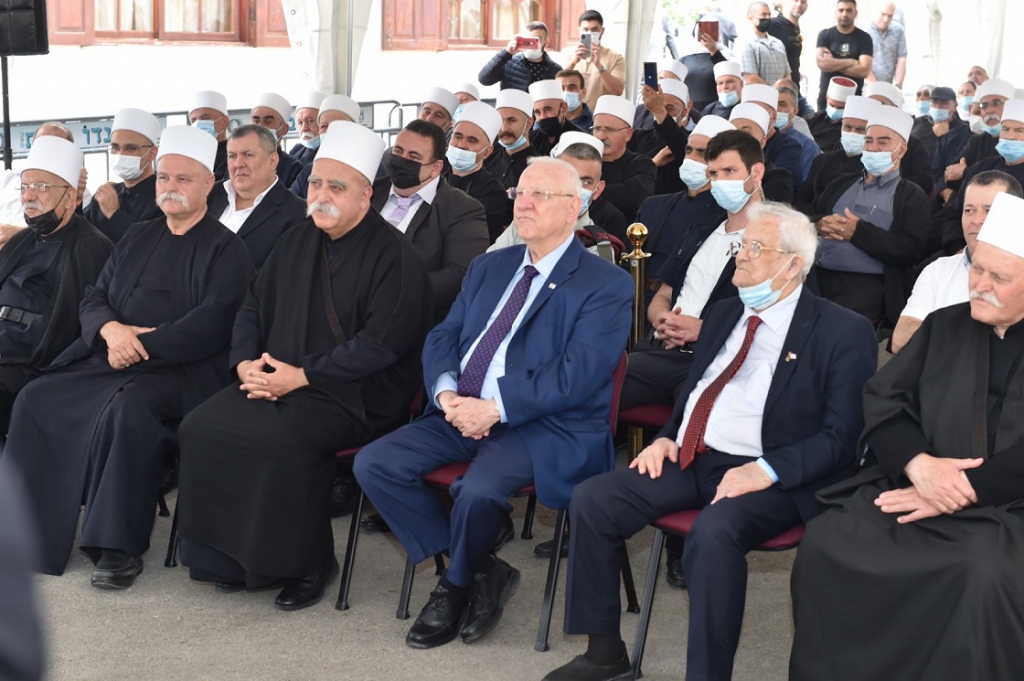 נשיא המדינה ריבלין לא שכח את הדרוזים