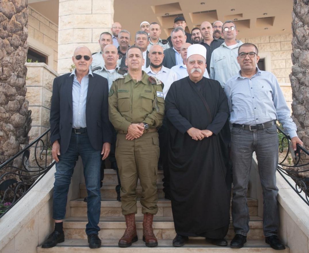 אביב כוכבי ורסאן עליאן ביקרו את שייך מוופק טריף