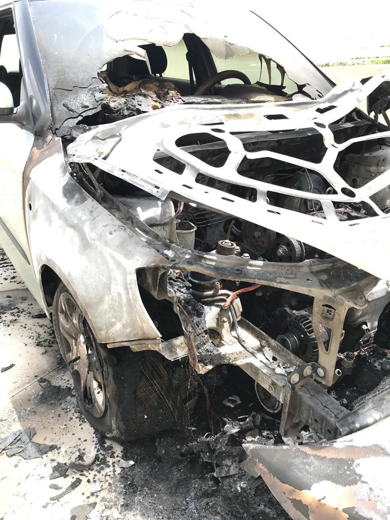 תושב גוליס נעצר בחשד לשריפת רכב בכפרו