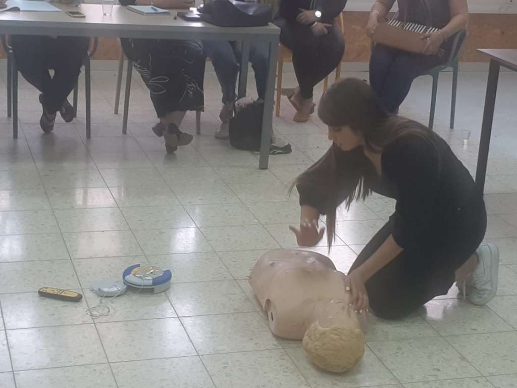 טיפול בילדים אלרגים הדרכה למנהלות הגנים בדליה