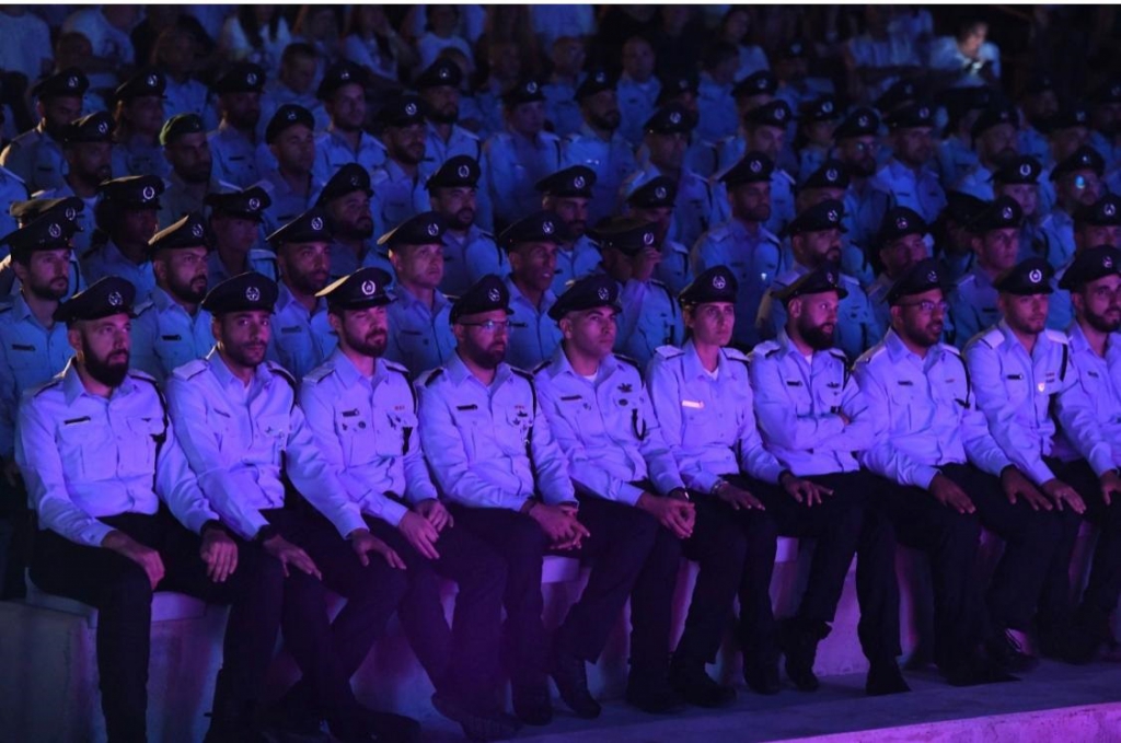 טקס סיום קורס קצינים משטרת ישראל