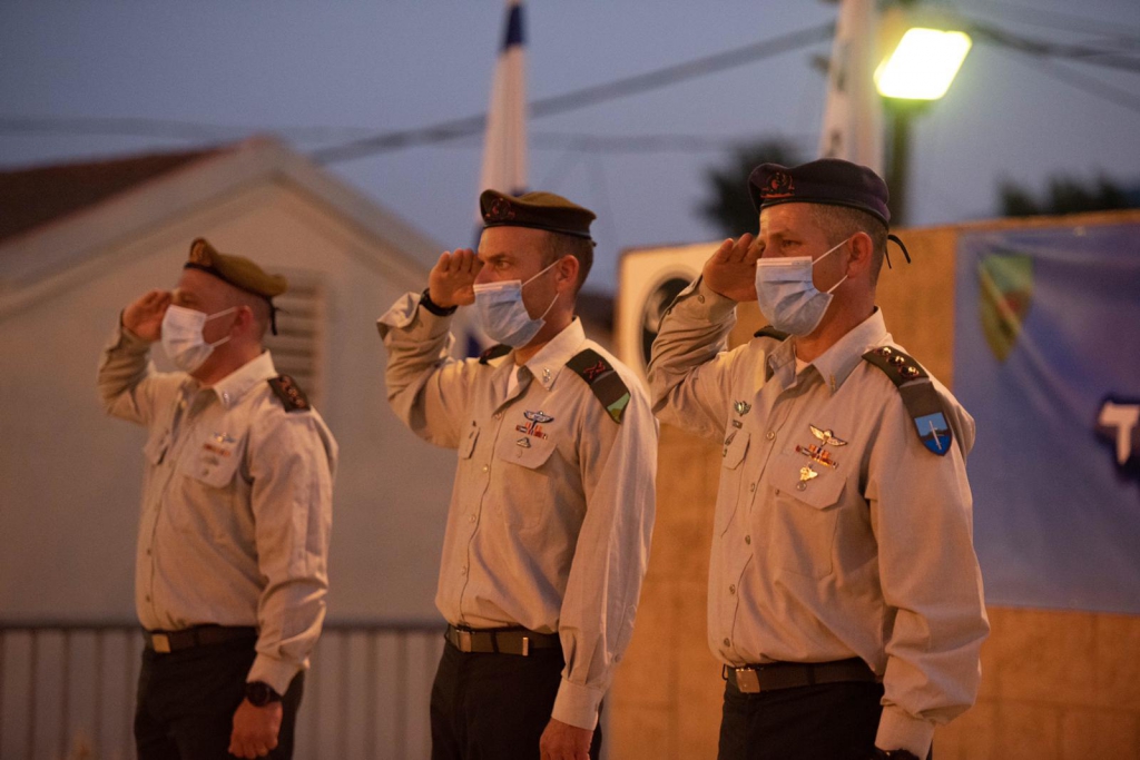 טקס חילופי מפקד עוצבת חירם