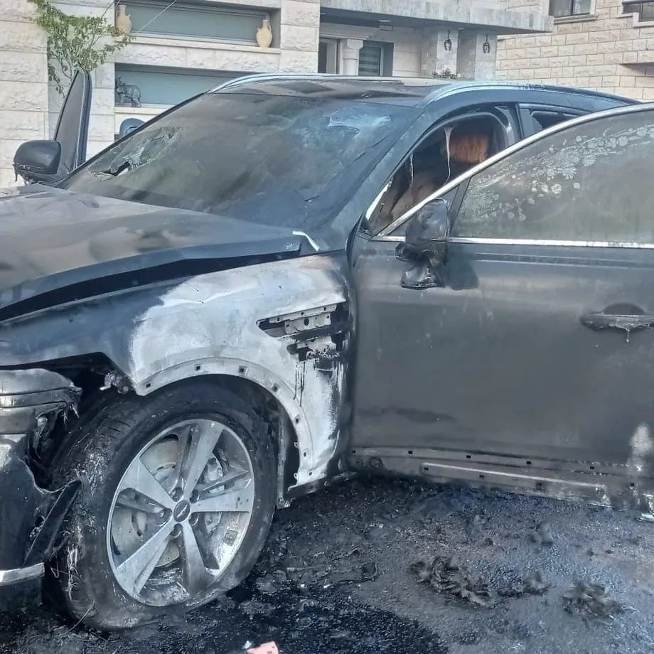 ירי לעבר ביתו והצתת רכבו של בכיר ברשות המקומית בעין קניה