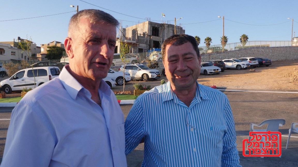 ח"כ מופיד מרעי וחוסאם נסראלדין