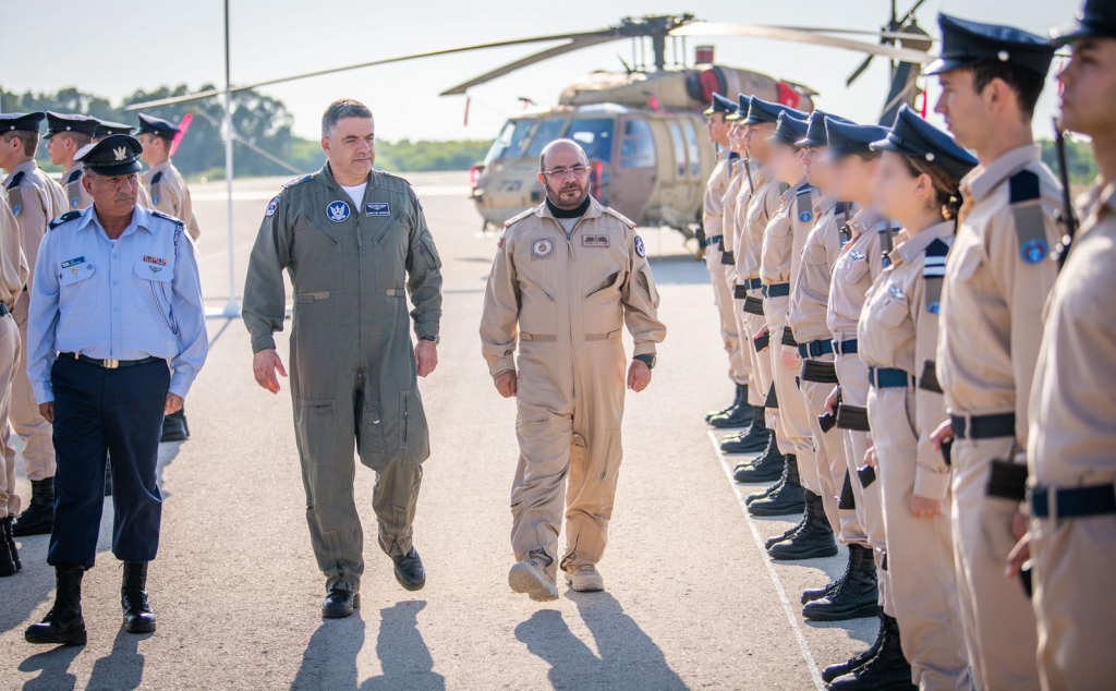 מפקד חיל האוויר האמירויות איברהים אל עלווי ביקר בישראל