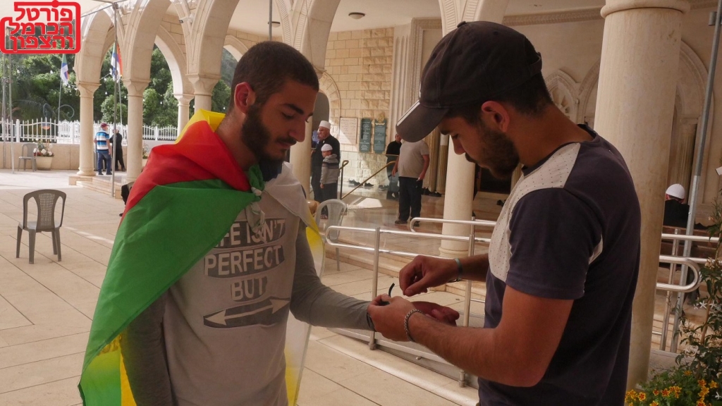 שרי הממשלה והדרוזים בחג בקבר יתרו עה"ש