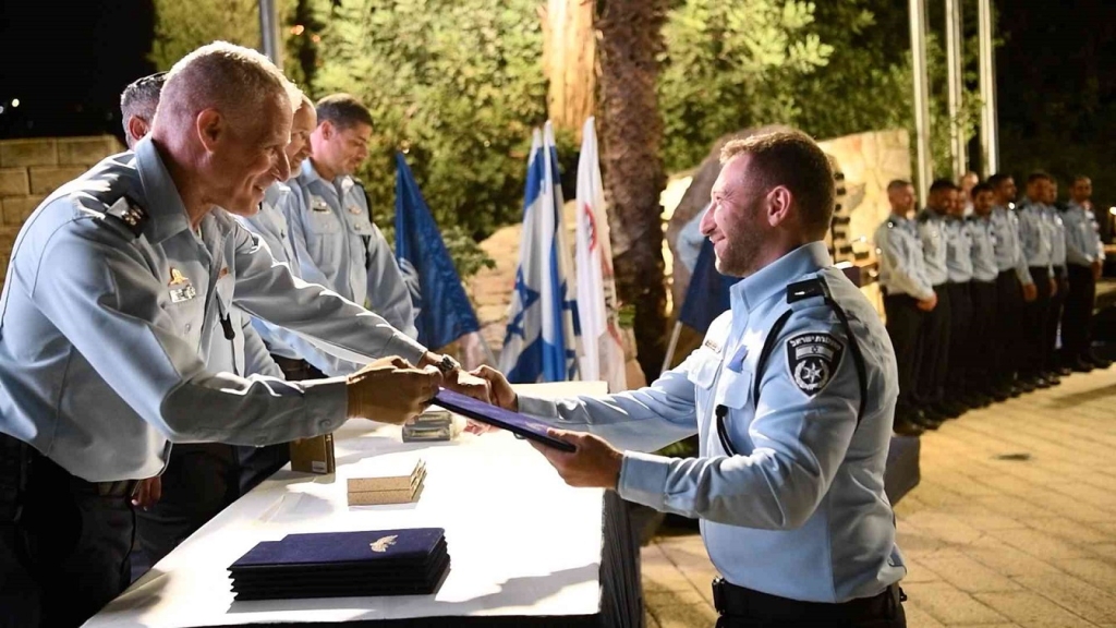 15 חבלנים חדשים בשורות משטרת ישראל