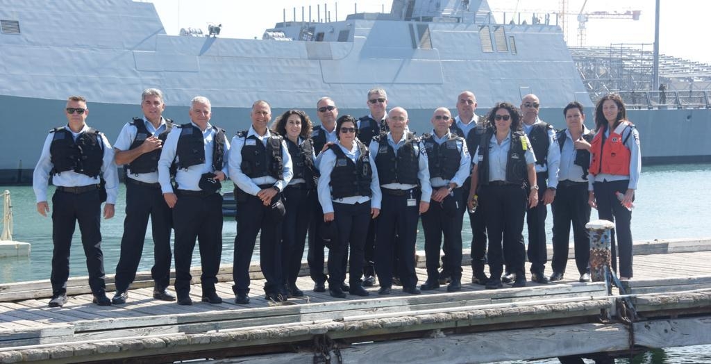פורום סגנים של משטרת ישראל בבסיס חיל הים ובשיטור הימי חיפה