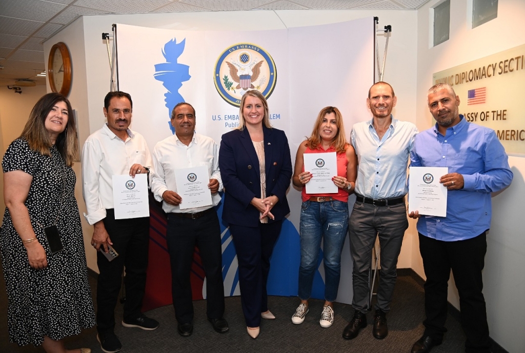 ליז אלן תת מזכיר המדינה האמריקאי והבדואים