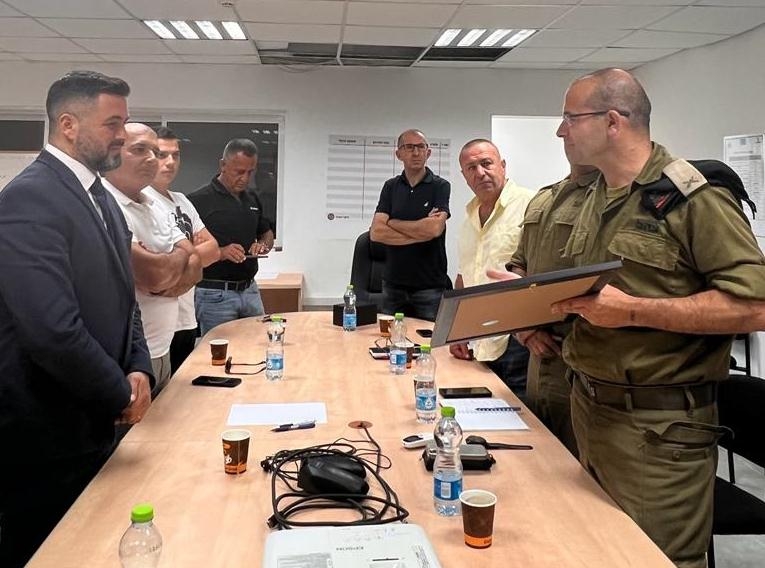 תא״ל רומן גופמן נפרד מאוגדת רמת הגולן והדרוזים