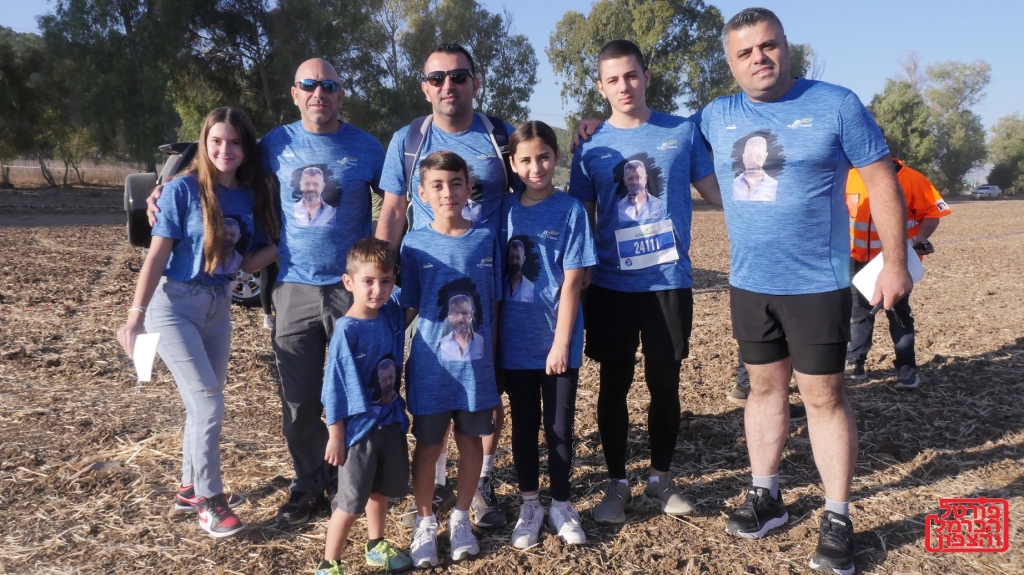 בשביל הבנים רצים לזכר הנופלים מצדיעים ללוחמים