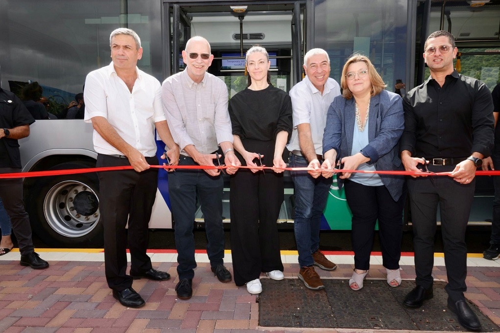 נחנכה מטרונית שתחבר את נשר עם חיפה