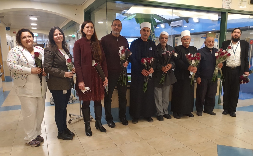 ביקור האגף לעדות במרכז הרפואי הלל יפה