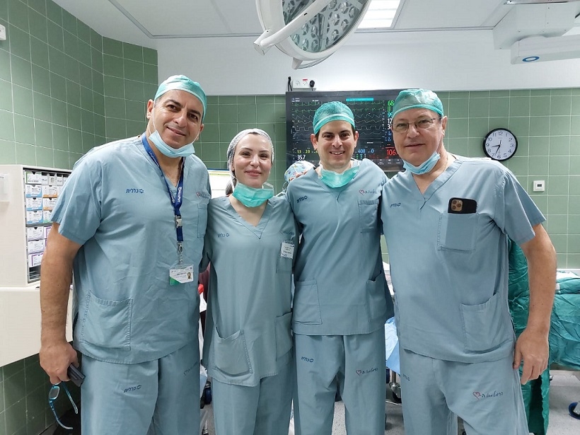 ניתוח נדיר להשתלת תאי סחוס בברך של חולה