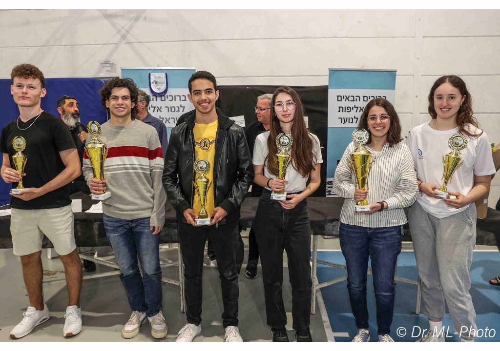 יובל יניב והודא קאסם זכו באליפות ישראל בשחמט