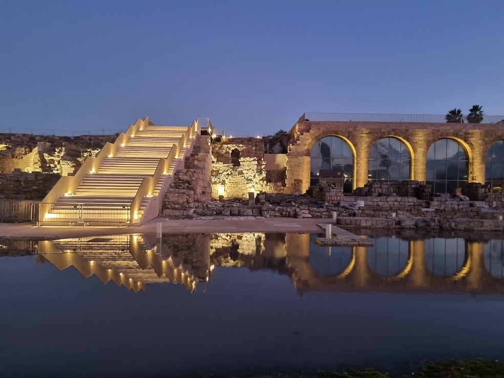 קיסריה במקום הראשון במספר המבקרים בישראל