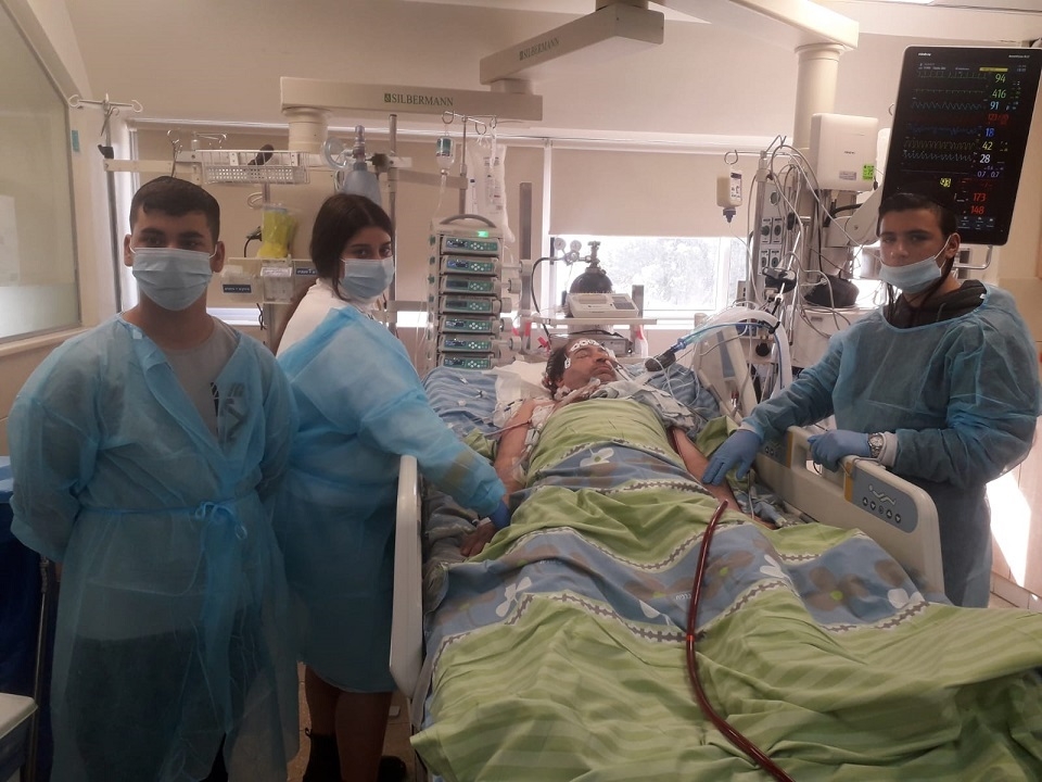  התעורר מהרדמה לאחר 79 ביום