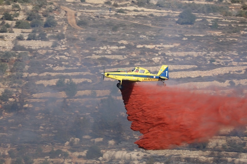 טייסת הכיבוי האווירית תשתתף במטס חיל האוויר