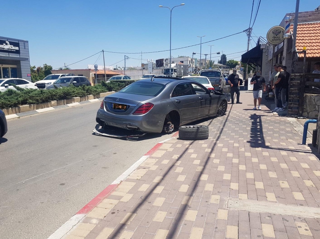 תאונה בדליה שיכלה להסתיים באסון