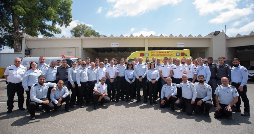 36 סוהרים מסיימים קורס חובשים של מגן דוד אדום