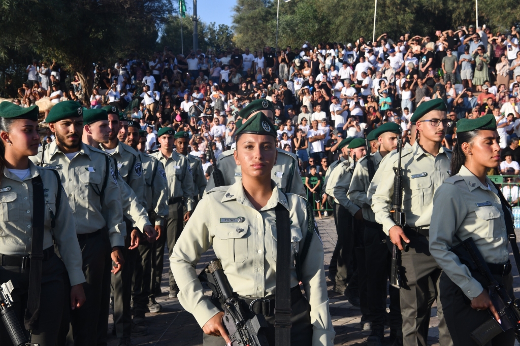 527 לוחמי ולוחמות מג"ב סיימו טורנות