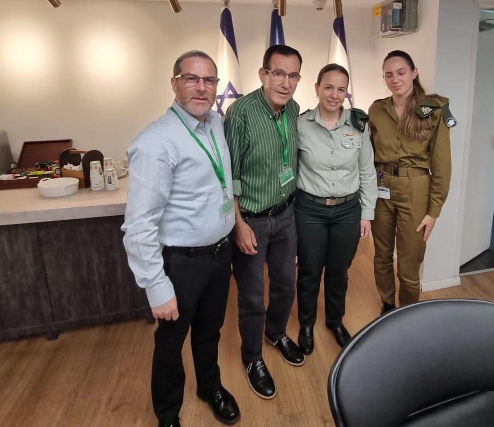 תא"ל נעמה רוזן גרינברג פגשה את מובילי המכון ללימודי השואה