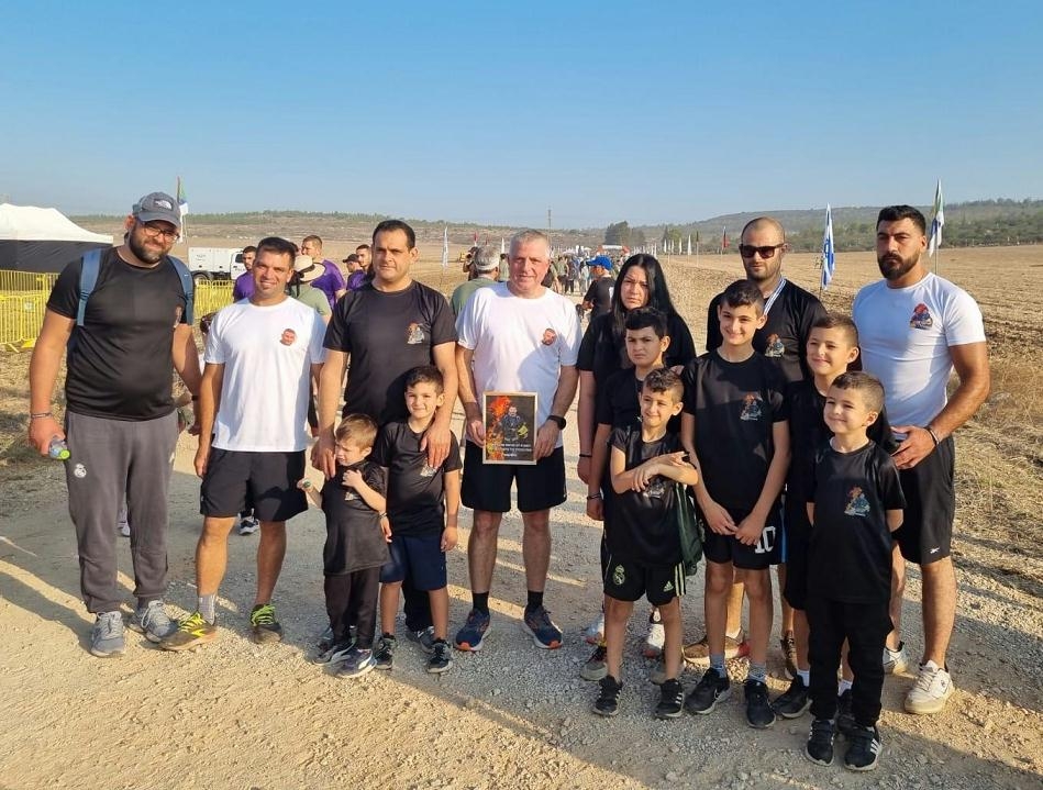 לוחמי האש רצו למען הבנים הדרוזים