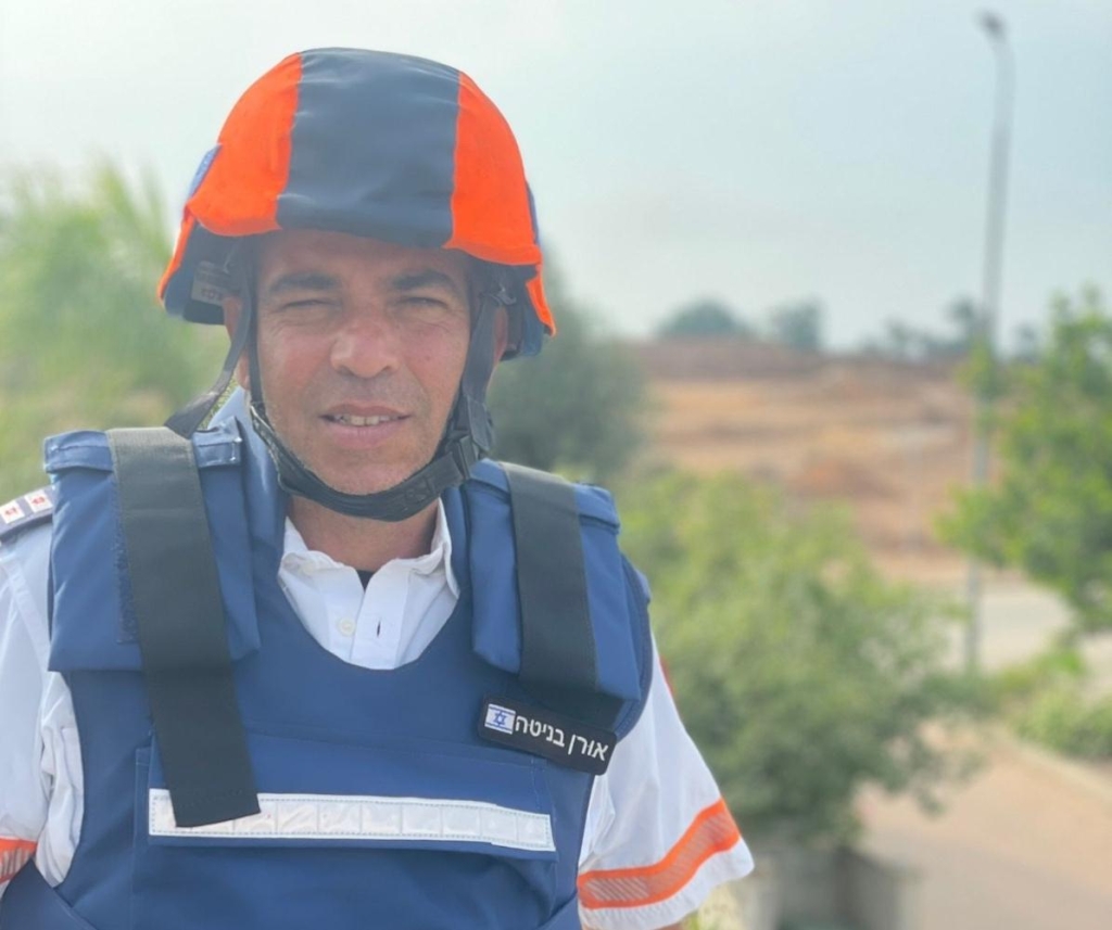 אורן בניטה הרגעים הראשונים למלחמה