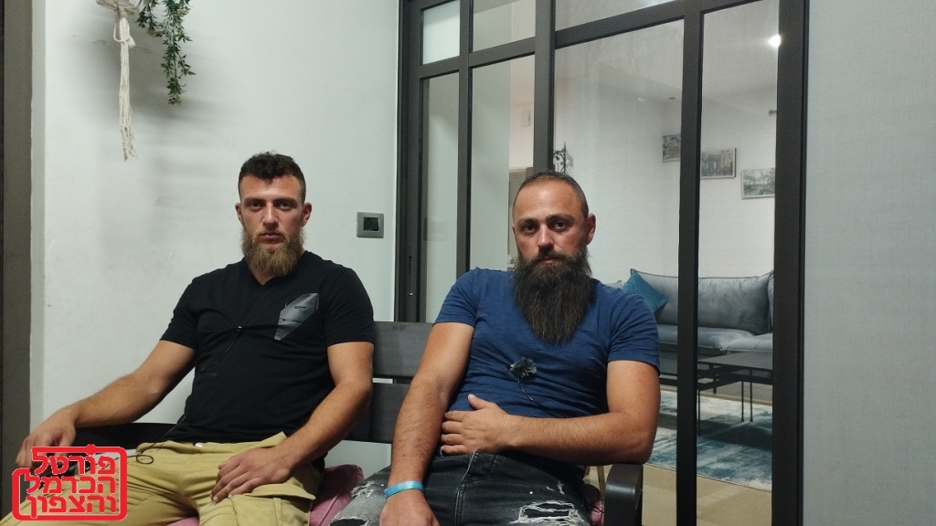 אמל כסראוי ועומרי אבו רוכן ניצלו מהטבח בנירים